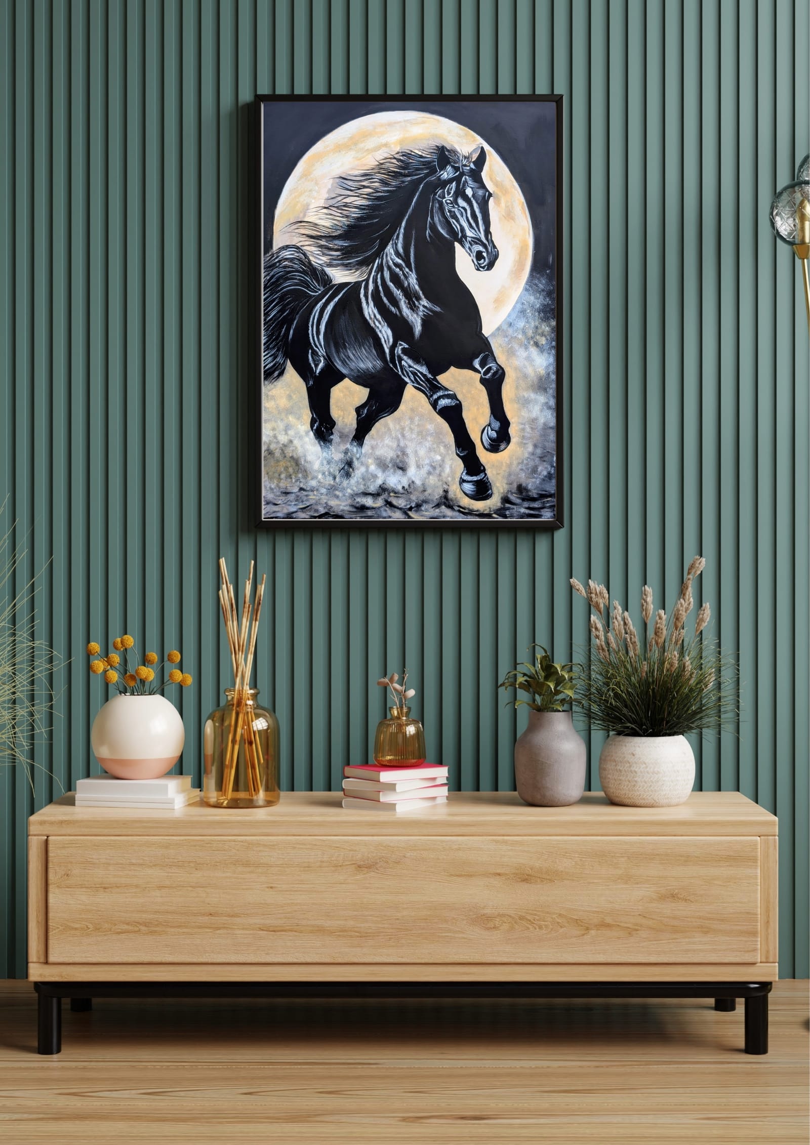 Running Black Horse 4