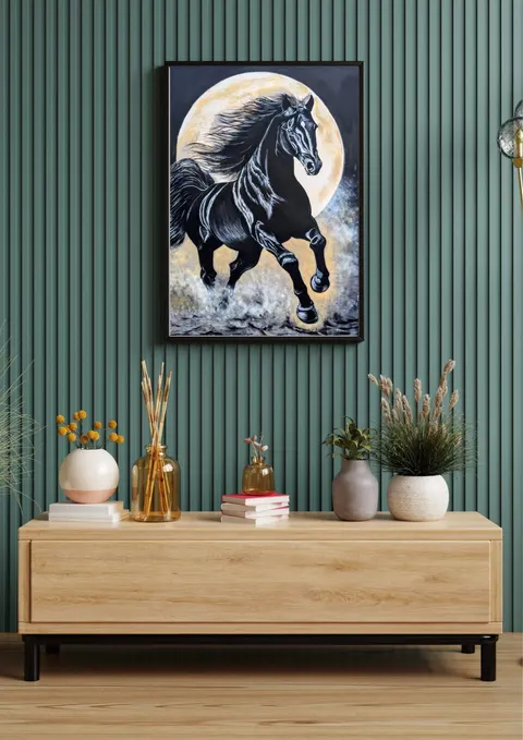 Running Black Horse 4