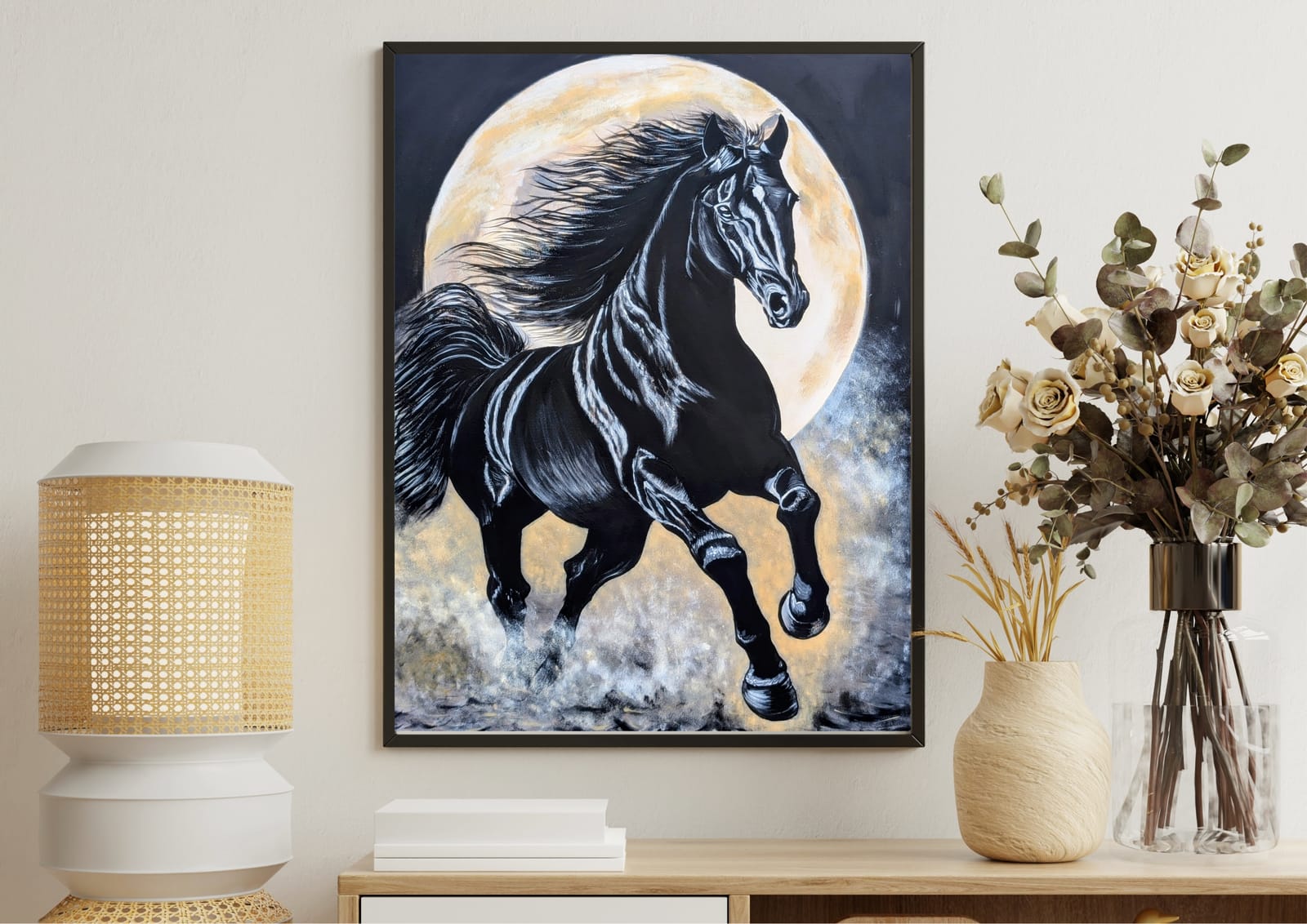 Running Black Horse 5
